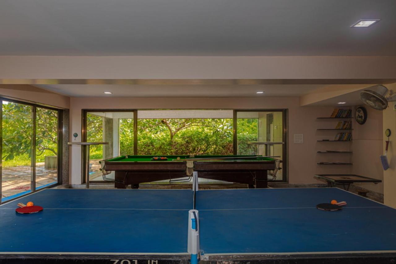 Saffronstays Aura, Alibaug - Luxury Pool Villa With A Game Room And Spacious Lawn Alībāg Esterno foto