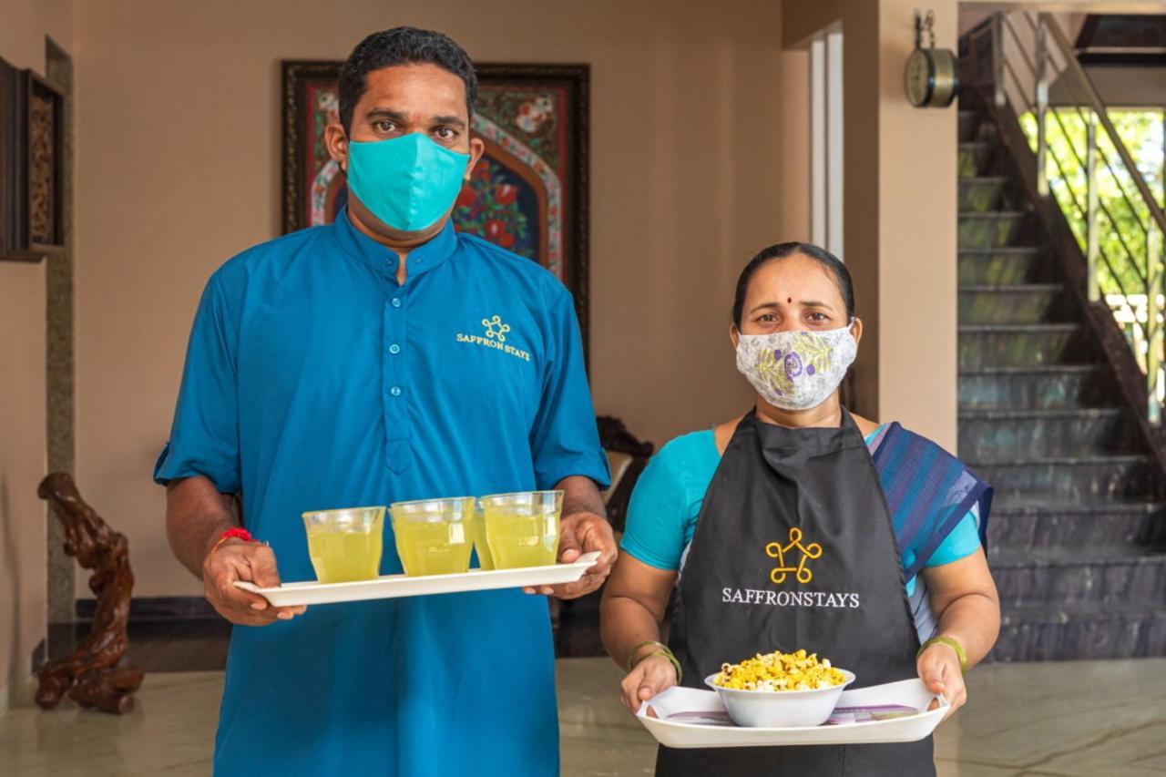 Saffronstays Aura, Alibaug - Luxury Pool Villa With A Game Room And Spacious Lawn Alībāg Esterno foto